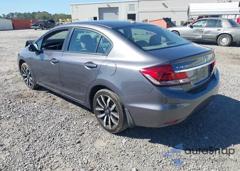2015 Honda Civic Ex-L из США, поврежденный, VIN 19XFB2F96FE072360
